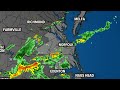 Live Radar: Storms move across Hampton Roads