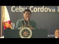 Groundbreaking Ceremony of the Cebu-Cordova Link Expressway (CCLEX) (Speech) 3/2/2017