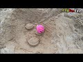 뽀로로가방 모래놀이로 핑크퐁과 아기상어 집만들기 프로젝트-신나는 알파벳송과 함께 하은이와 모래놀이[Pinkfong]Baby Shark Cube Toy Playing