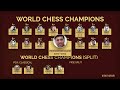 All World Chess Champions 1886-2021. Viswanathan Anand, Garry Kasparov,  Magnus Carlsen