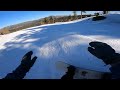 Taking a Top to Bottom Run at Big Bear Mountain on A Relatively Uncrowded Saturday Morning | RAW