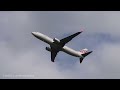 Giant Plane Flies Between Buildings