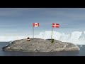 The Canadian-Danish Conflict || Hans Island || 3D Countryballs