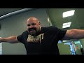 BENCH PRESSING WITH EDDIE HALL
