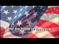 Star Spangled Banner - lyrics and music video