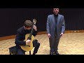 Der Lindenbaum - Franz Schubert (performed by David Wilson and Aaron Haas)