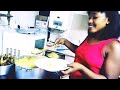 Watch how debby Love made fried rice, 😋🍗for my birthday party #watch_to_the_end #friedrice