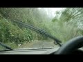 Hurricane Beryl in Grenada with Grand Etang Damage