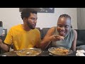 Rice and stew with blood sugar EXPERIMENT #mukbang