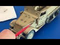 Desert vehicle chipping and weathering in 4K