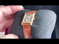 Unboxing Cartier Tank - Ref. WGTA0010 (Mechanical, 18k Rose Gold)