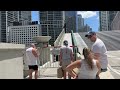 4K | MIAMI FLORIDA Walking Tour - Brickell & Brickell Key | Aston Martin Residences