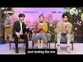 Eng Sub: Junho is considerate during Taiwan interview