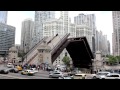 N. Michigan Avenue - Du Sable Bridge - Chicago Downtown