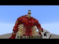 How to Build Armin's Colossal Titan 1:1 Scale in Minecraft Part 3 (Attack on Titan)