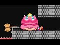 Muscle Peach and 9999 Tiny Mario's March Madness Rescue Mario Maze Mayhem | Super Mario Animation