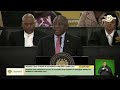 Ramaphosa replies to the debate on his Opening of Parliament Address