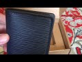 Louis Vuitton Pocket Organizer Epi Navy Blue (Unboxing and First Impressions)