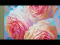 Roses oil painting