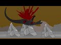 Godzilla Minus One VS Mushroom Cloud Godzilla - stick nodes animation battle