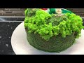 ТОРТ ОСТРОВ! Тренд лета! Водоросли из мастики! Cake Decorating Ideas! Красивый торт!