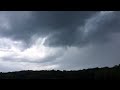 Cloudburst time lapse