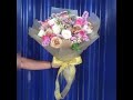 bunga hand bouquet dan bunga meja...