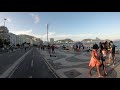 ⁴ᴷ⁶⁰ Cycling Rio de Janeiro - Brasil : Leblon - Ipanema - Copacabana - Leme