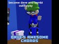 Become Dave And Bambi OST - Dave's Awesome Chords (Roblox Game)