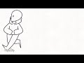 Walking animation that’s slightly better then the last one I think-