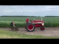 Planting with JD 99 Two Row Corn Planter