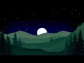 Moon Night Animation - Royalty free - Full Hd