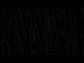 3 Hours of Gentle Night Rain, Rain Sounds for Sleeping - Dark Screen to Beat insomnia, Relax, Study