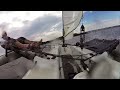 Weta Trimaran Sailing Lake Jordan April 2023