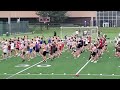 The Ohio State University marching band rehearsal for tryouts 7/25/2023
