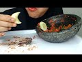 PEDES NERAKA ‼️ ASMR NASI MERAH, KANGKUNG REBUS, IKAN ASIN PINDHANG, SAMBEL TERASI DAN TIMUN