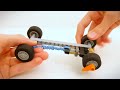 Testing custom Lego Technic pull back mechanisms