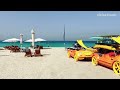 Dubai 🇦🇪 Jumeirah Beach Hotel & Madinat Jumeirah area! [ 4K 60 fps ] Secret Walking Tour! 🤫