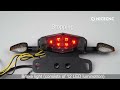 NICECNC | How To Install Brake Light Turning Signal Kit On Suzuki