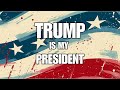 Trump Is My President (Song) - [Lyric Video] - Trump Is The True Leader