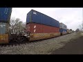 Railfanning the BNSF Transcon in Olathe, Kansas City, Edgerton, KS on March 11, 2017