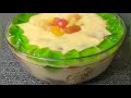 Custard Trifle Recipe|Dawat Special|How to make Fruit Custard Trifle @Food Zest 786