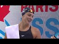 Penny Oleksiak swims to victory in women's 50m freestyle at 2024 Olympic and Paralympic swim trials