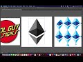 Design the Ethereum (ETH) logo in Adobe Illustrator - Beginner Logo Design Tutorial