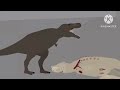 Lost To Time Wargrounds Episode 1: Tyrannosaurs Rex Vs Mapusaurus.