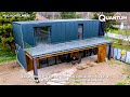 Building 2-Floors Shipping Container Home with Amazing Terrace | Start to Finish @mlgkontejneri3283
