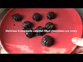 Caramel filled chocolates recipe