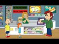 Caillou And Rosie Misbehaves At The Candy Store And Get Arrested