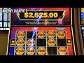 TIKI FIRE JACKPOT HANDPAY $25 BET BONUS