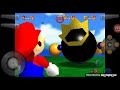 jugando a mario 64